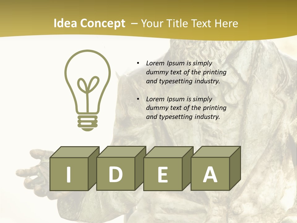 World Shape View PowerPoint Template