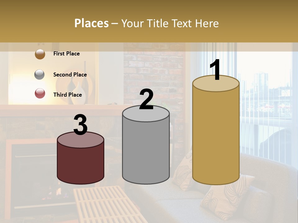 Modern Town Tall PowerPoint Template