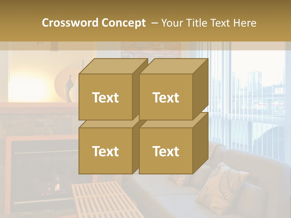 Modern Town Tall PowerPoint Template