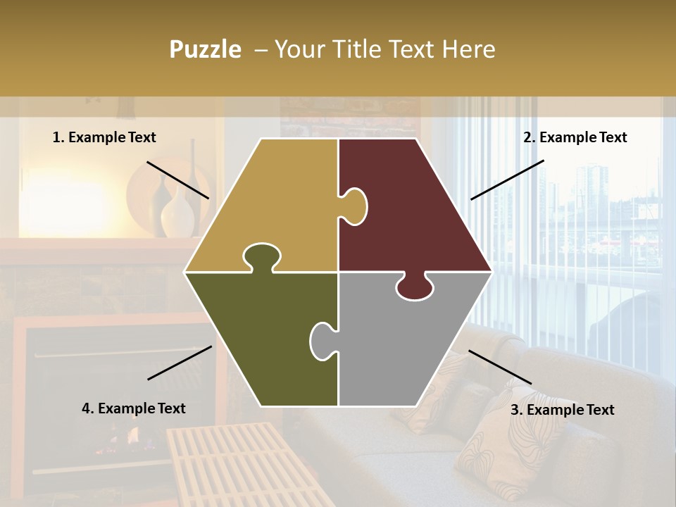 Modern Town Tall PowerPoint Template