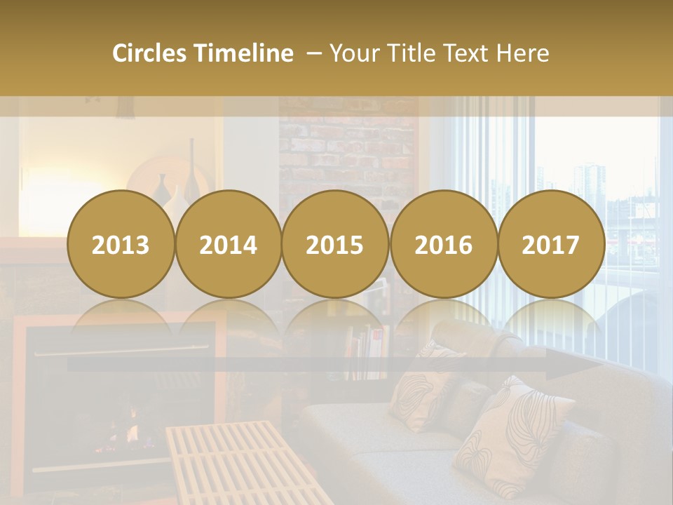 Modern Town Tall PowerPoint Template