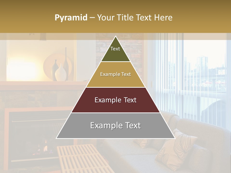 Modern Town Tall PowerPoint Template