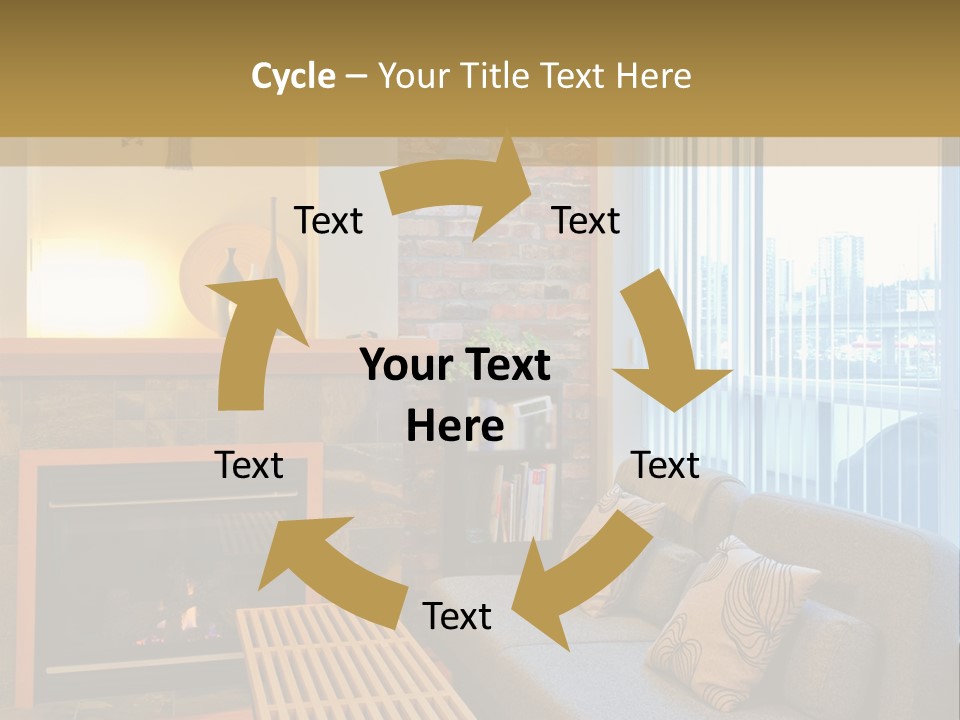 Modern Town Tall PowerPoint Template