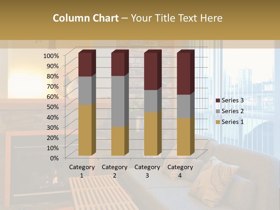 Modern Town Tall PowerPoint Template