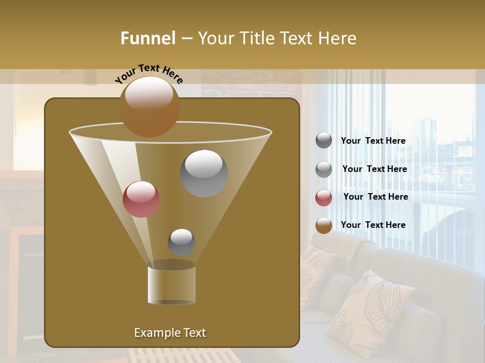 Modern Town Tall PowerPoint Template