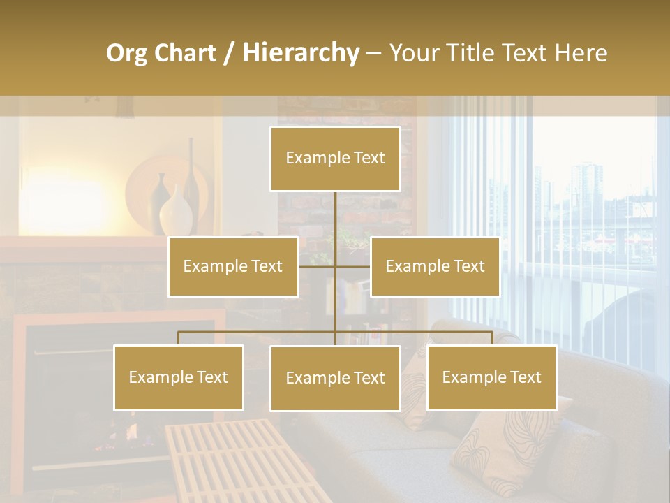 Modern Town Tall PowerPoint Template