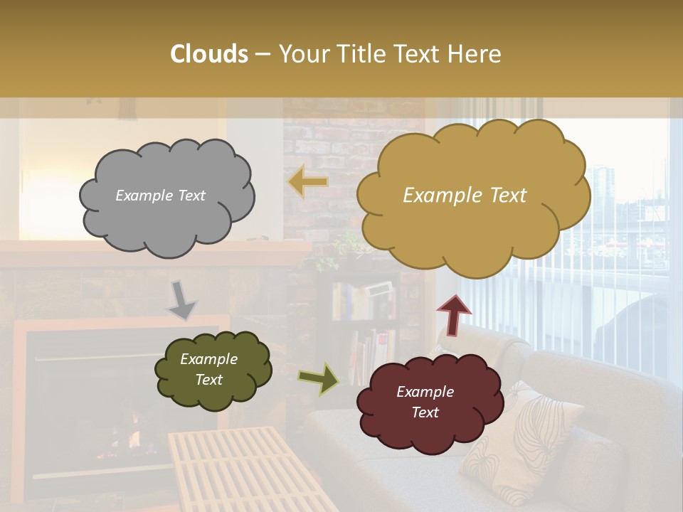 Modern Town Tall PowerPoint Template