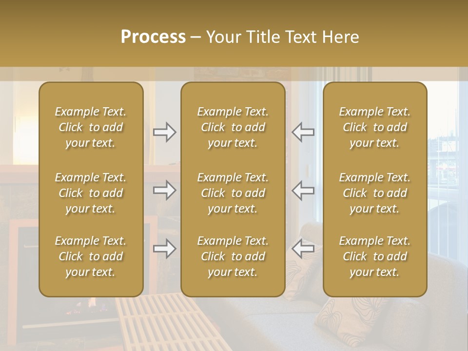 Modern Town Tall PowerPoint Template