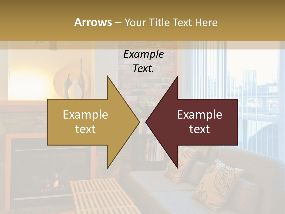Modern Town Tall PowerPoint Template