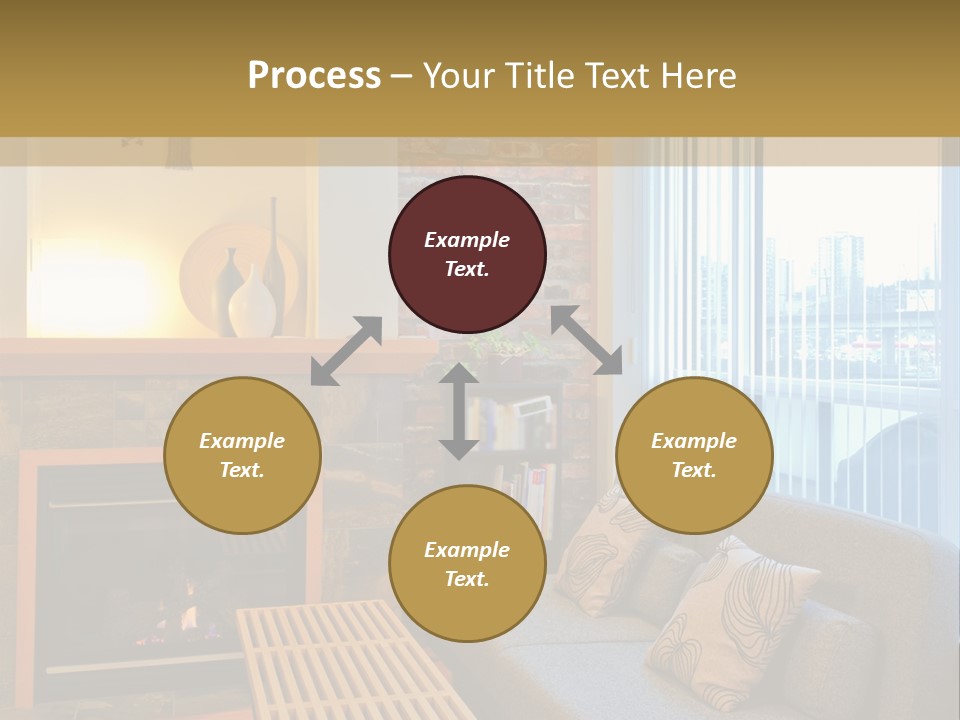 Modern Town Tall PowerPoint Template