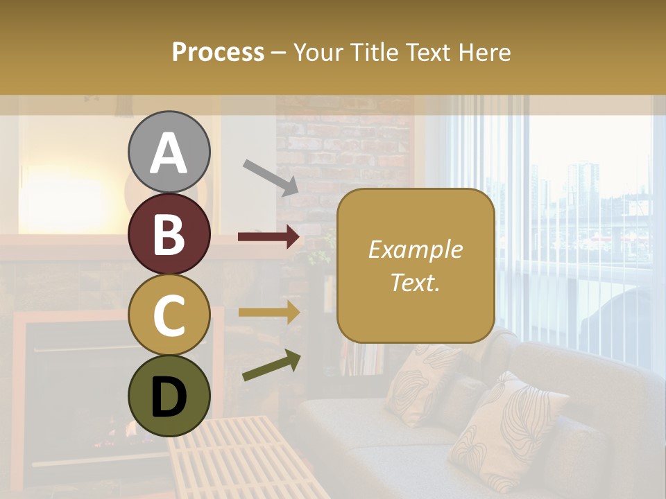 Modern Town Tall PowerPoint Template