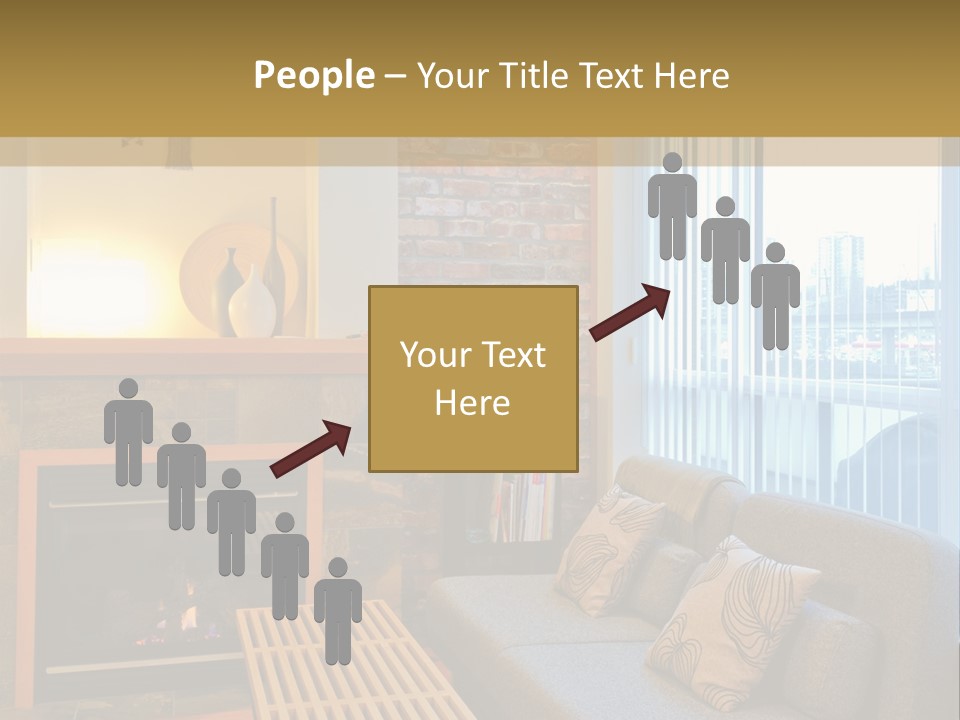 Modern Town Tall PowerPoint Template