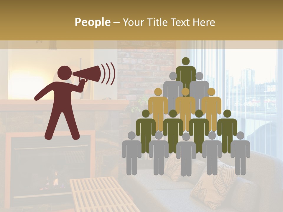 Modern Town Tall PowerPoint Template