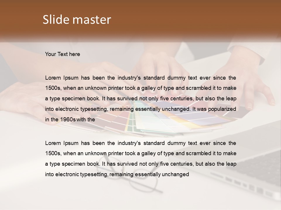 Downtown World Black PowerPoint Template