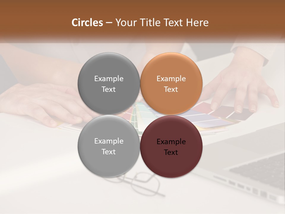 Downtown World Black PowerPoint Template