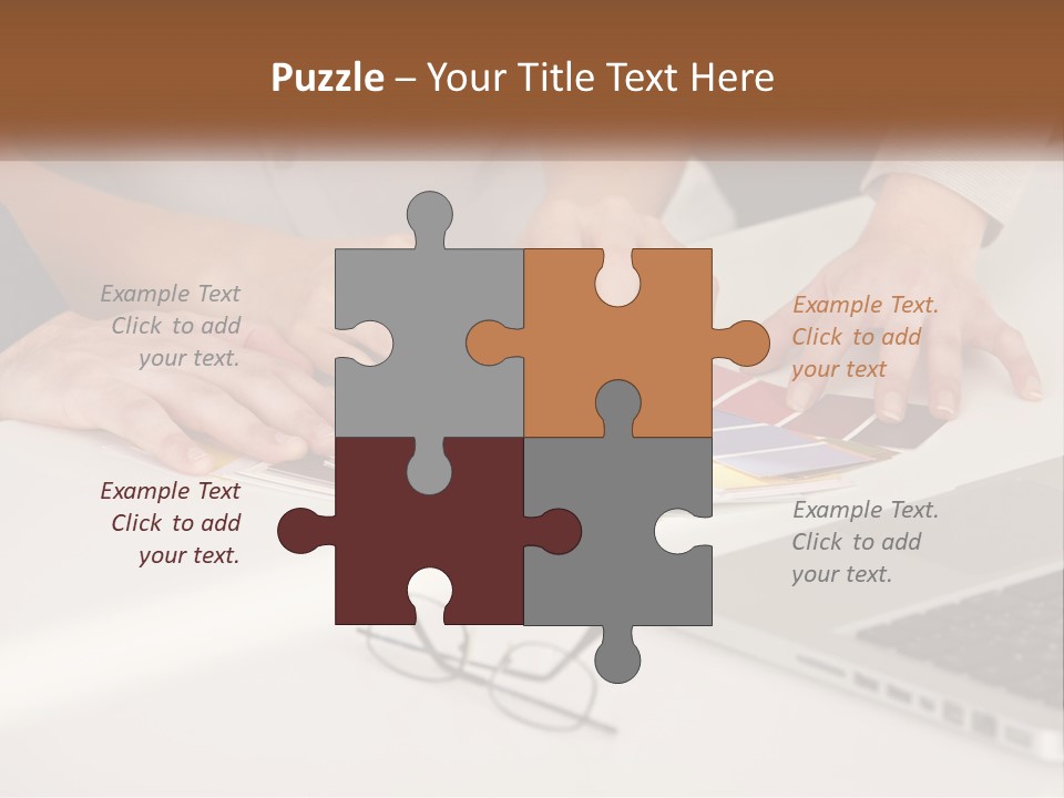 Downtown World Black PowerPoint Template