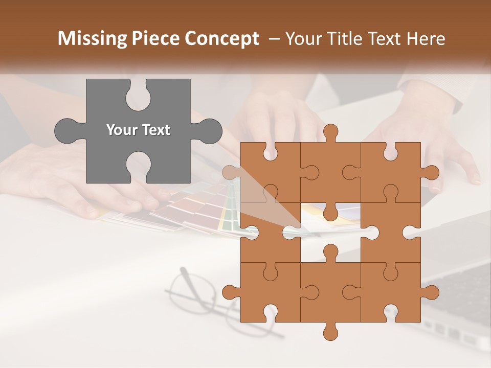 Downtown World Black PowerPoint Template