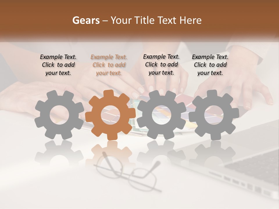 Downtown World Black PowerPoint Template