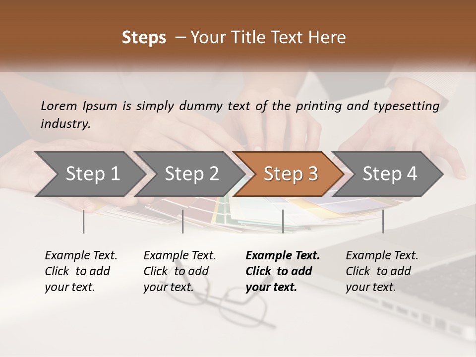 Downtown World Black PowerPoint Template