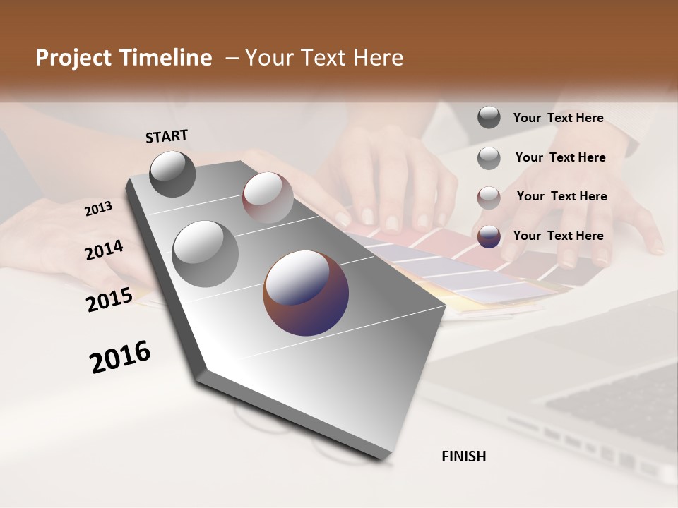 Downtown World Black PowerPoint Template