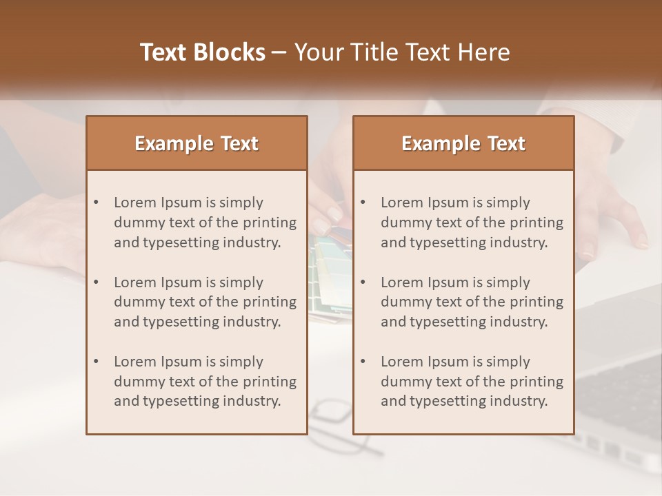 Downtown World Black PowerPoint Template