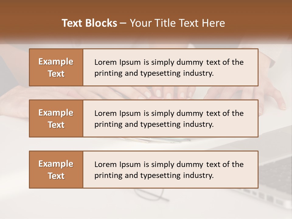 Downtown World Black PowerPoint Template