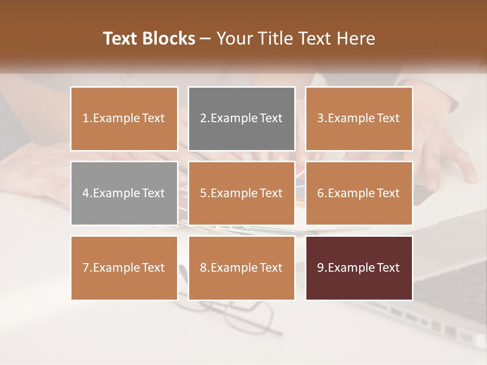 Downtown World Black PowerPoint Template