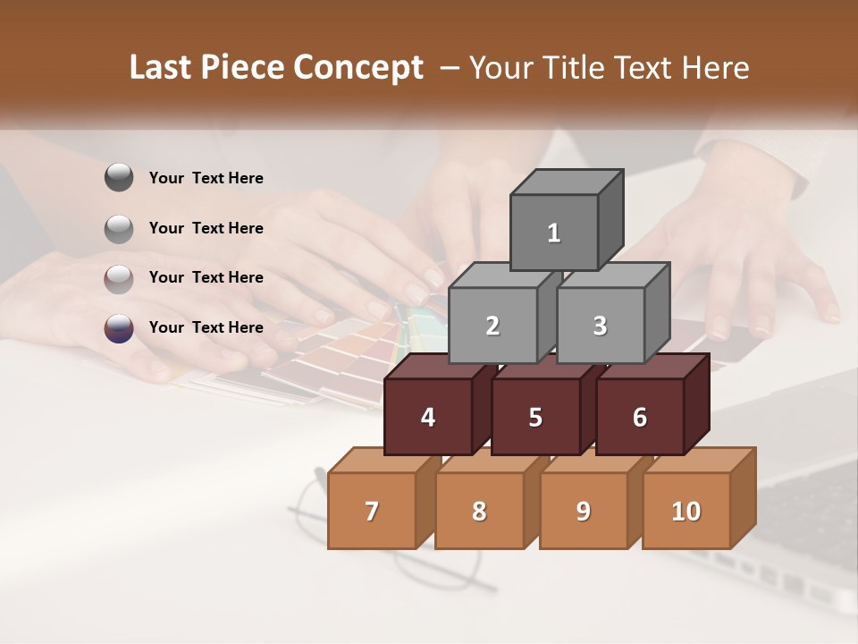 Downtown World Black PowerPoint Template