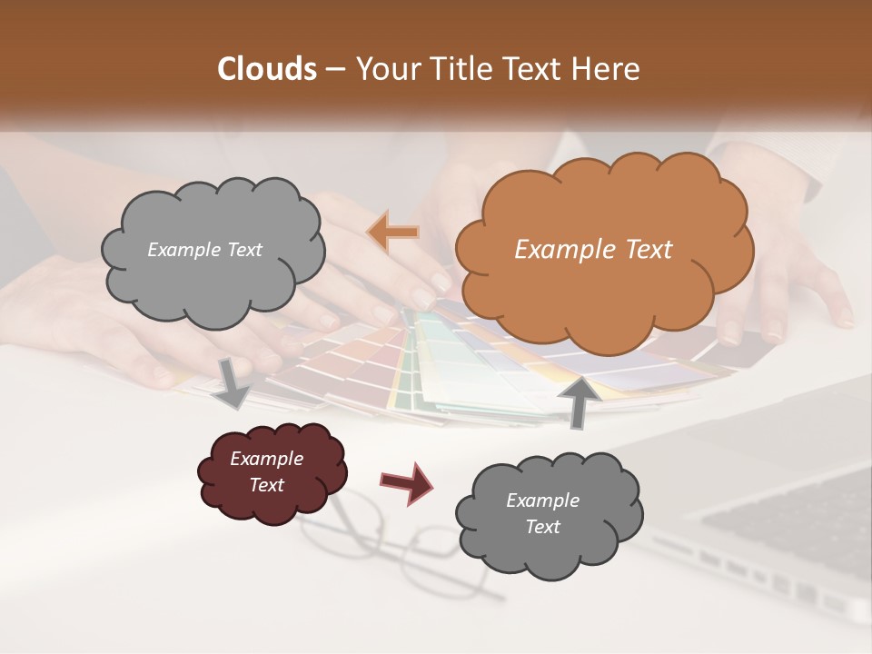 Downtown World Black PowerPoint Template