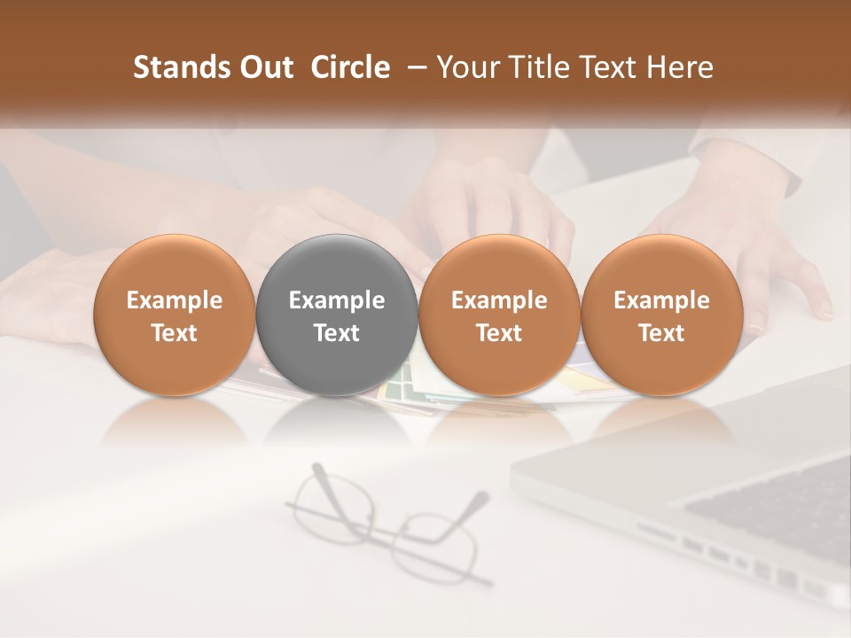 Downtown World Black PowerPoint Template