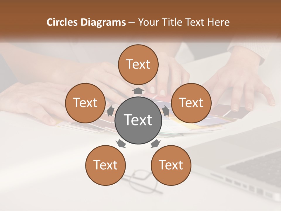 Downtown World Black PowerPoint Template