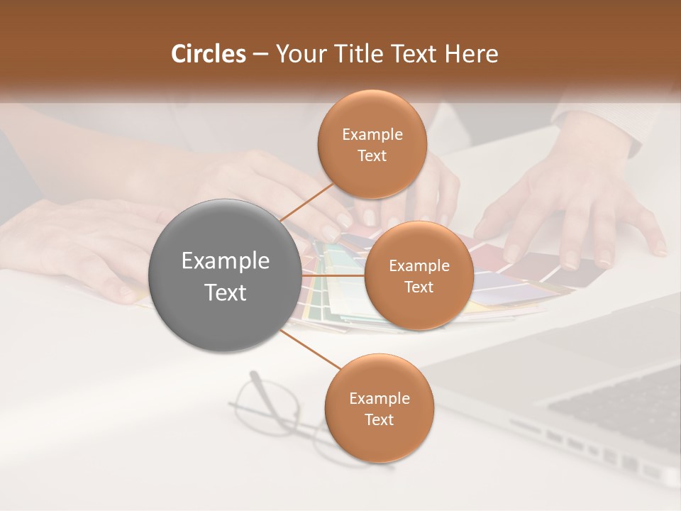 Downtown World Black PowerPoint Template