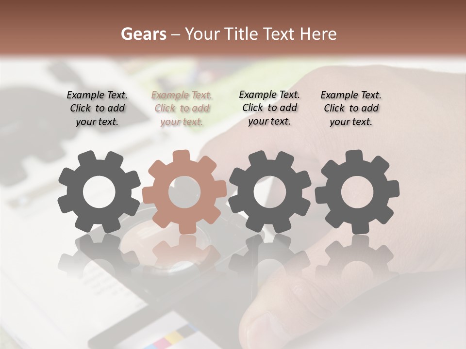 Black Environment Grey PowerPoint Template