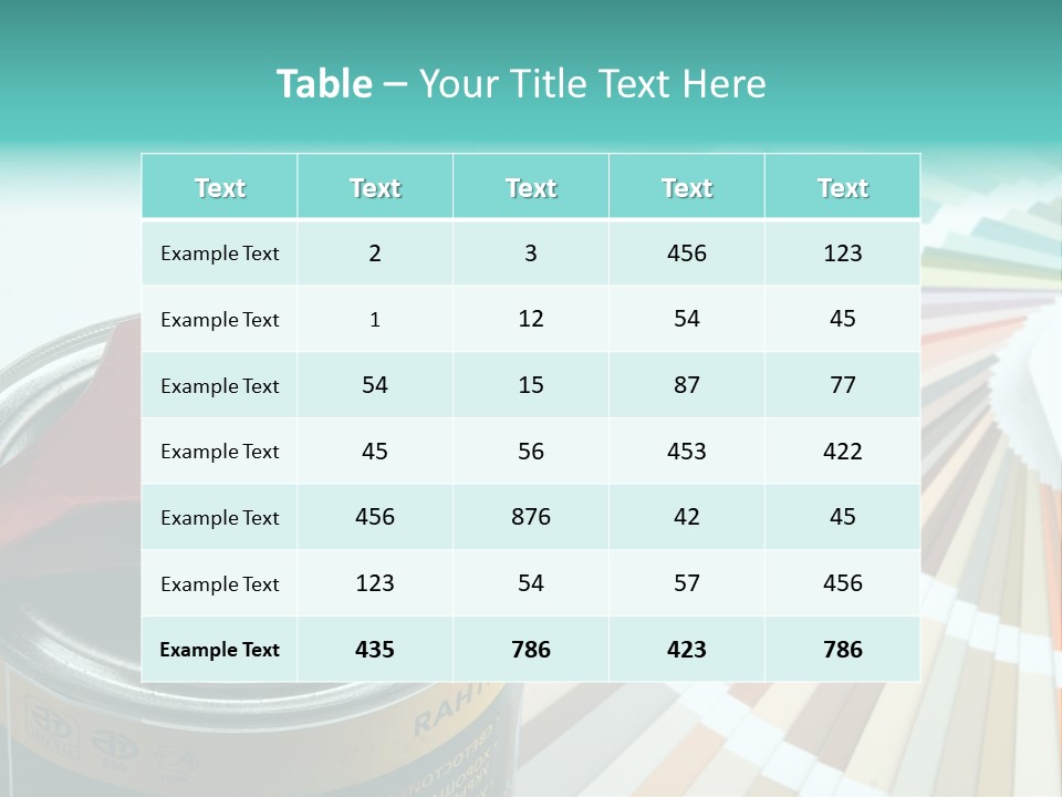 Design High Render PowerPoint Template