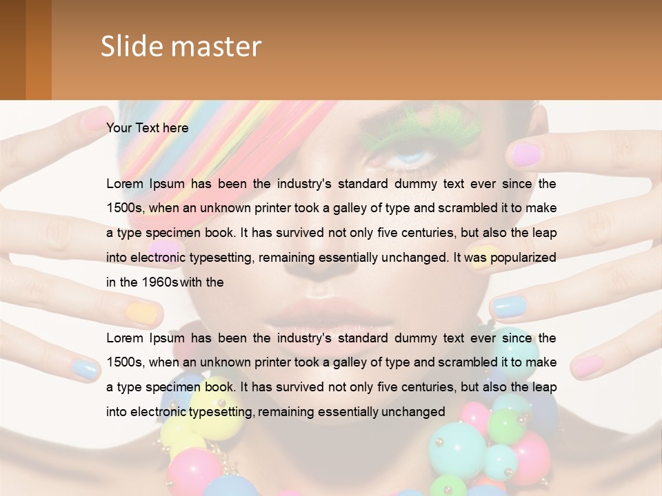 Cube Tall Building PowerPoint Template