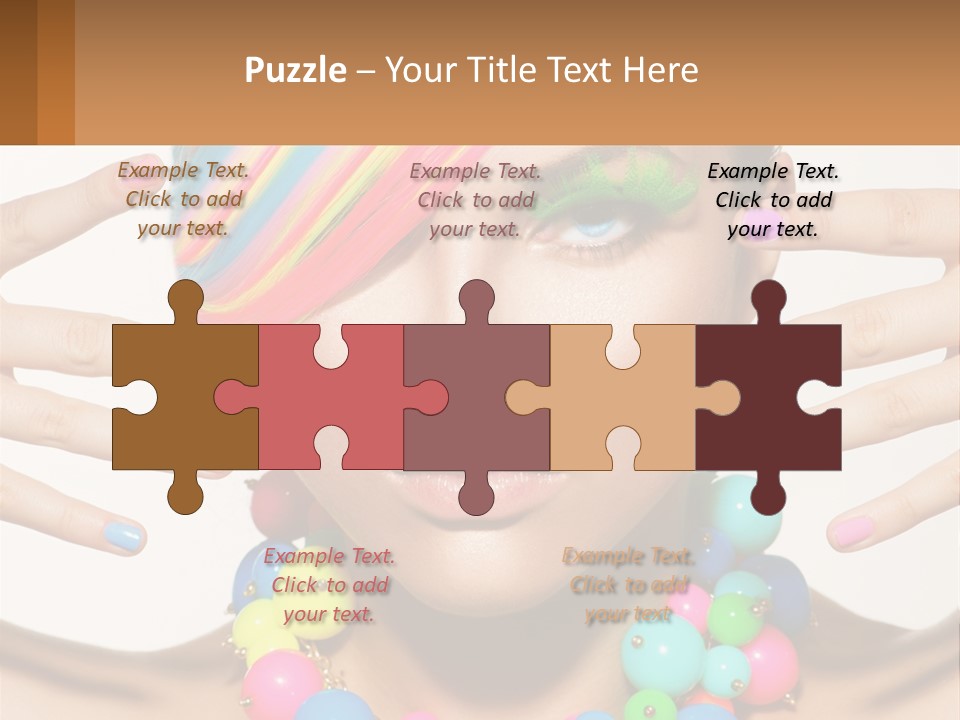 Cube Tall Building PowerPoint Template