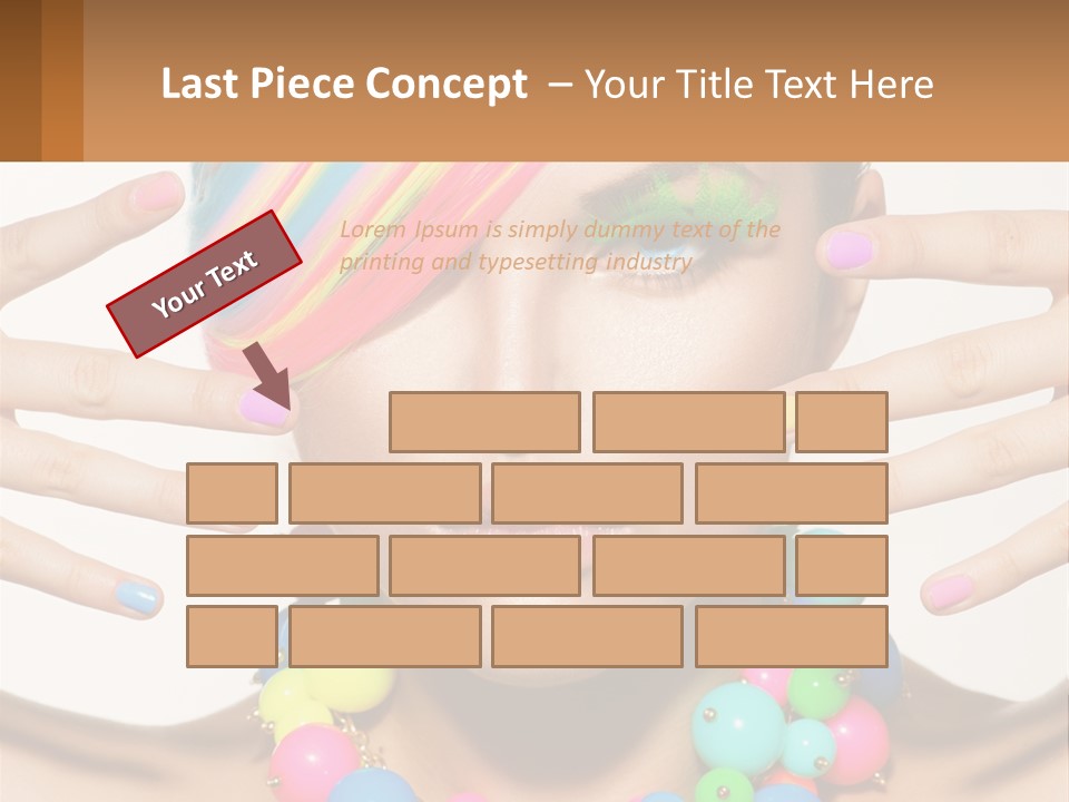Cube Tall Building PowerPoint Template