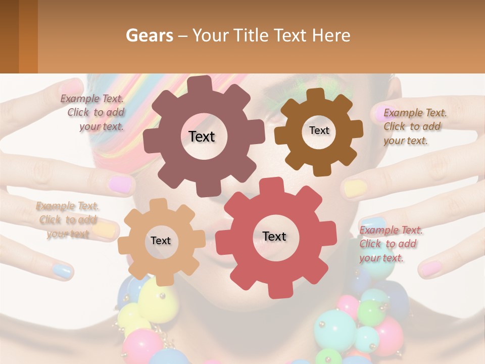 Cube Tall Building PowerPoint Template