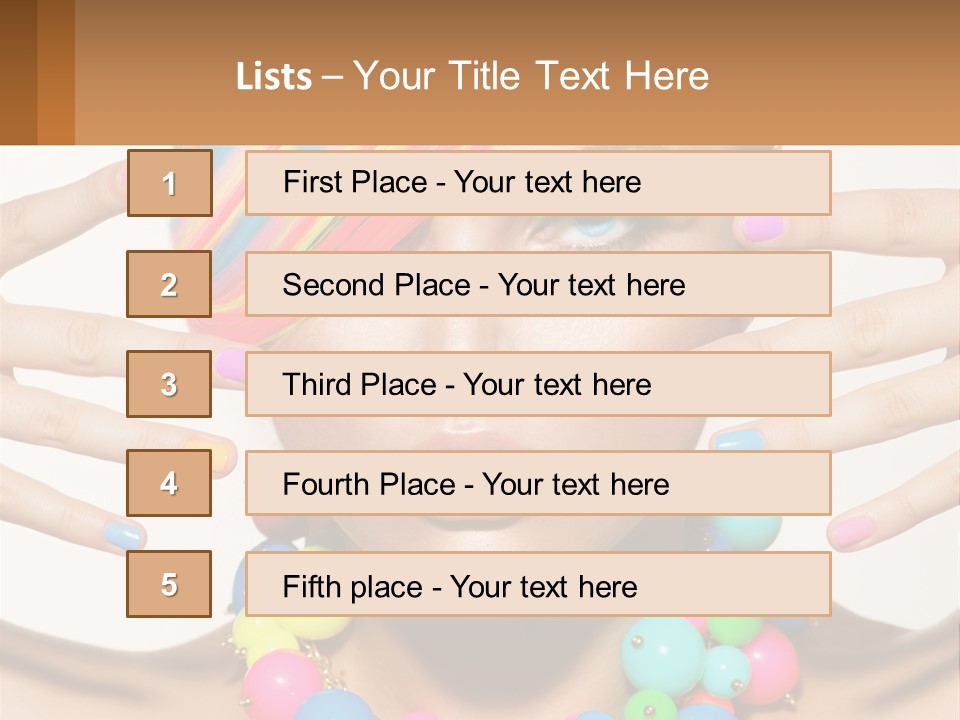 Cube Tall Building PowerPoint Template