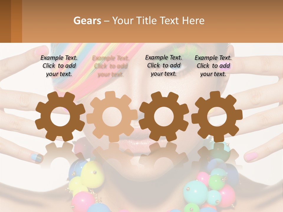 Cube Tall Building PowerPoint Template