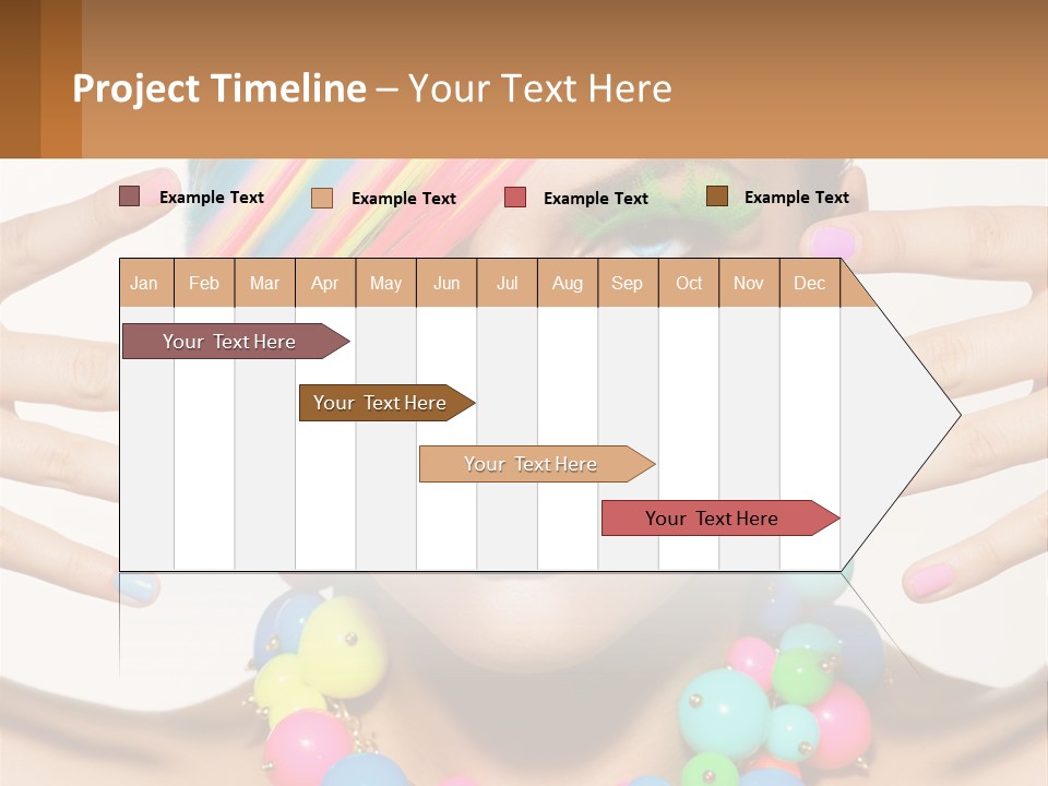Cube Tall Building PowerPoint Template