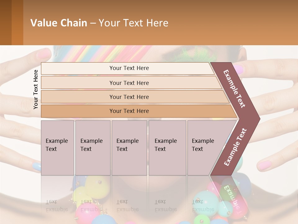 Cube Tall Building PowerPoint Template