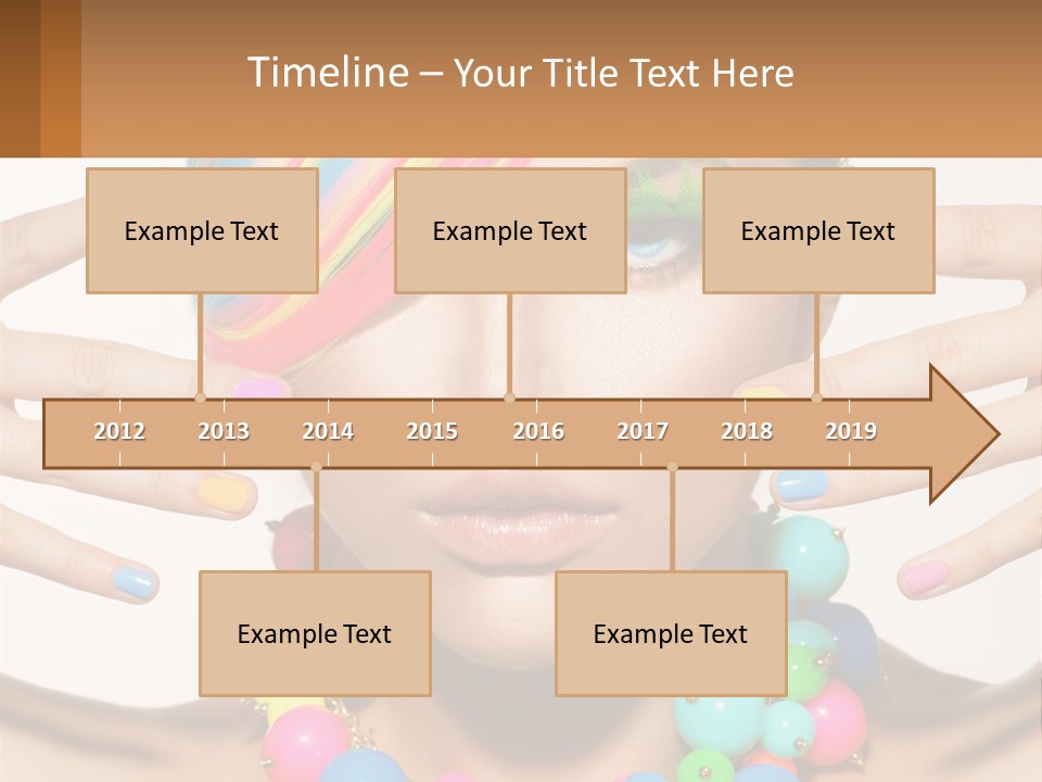 Cube Tall Building PowerPoint Template