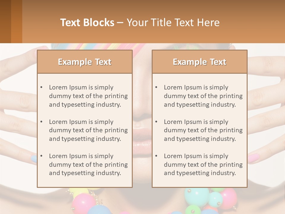 Cube Tall Building PowerPoint Template