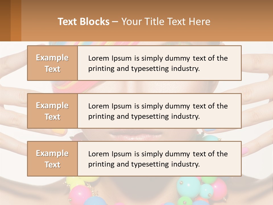 Cube Tall Building PowerPoint Template