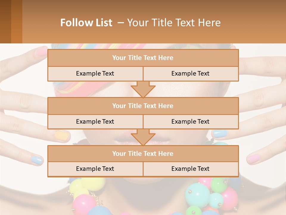 Cube Tall Building PowerPoint Template