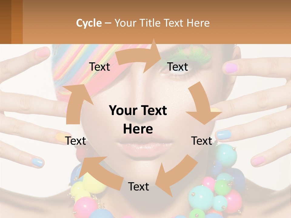 Cube Tall Building PowerPoint Template