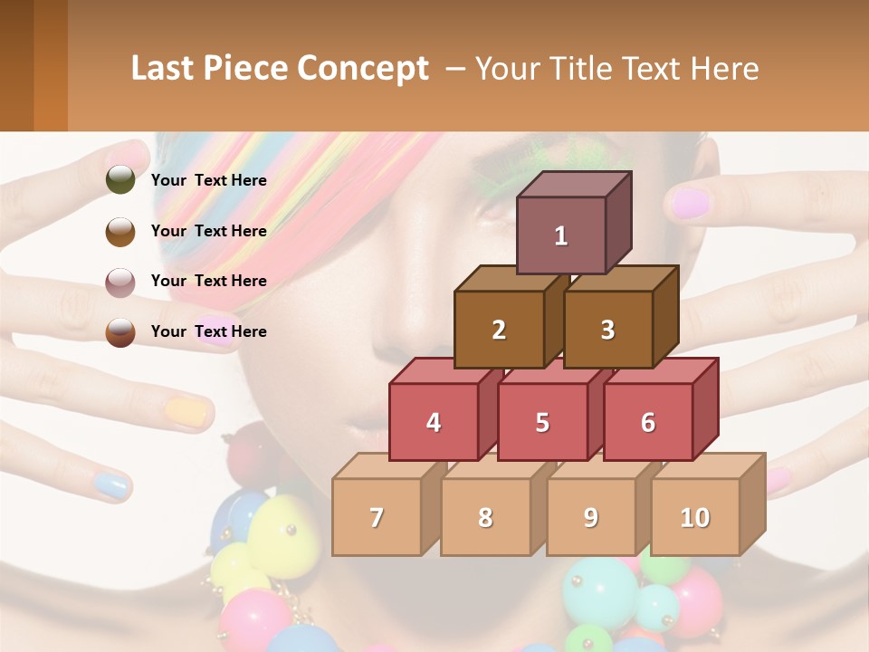 Cube Tall Building PowerPoint Template