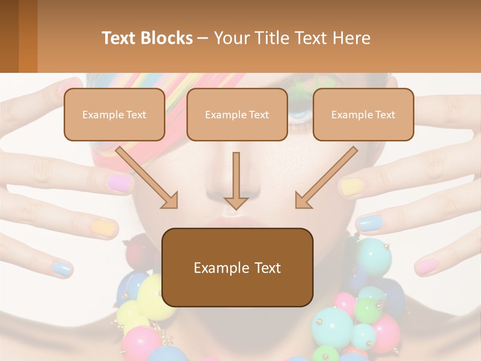 Cube Tall Building PowerPoint Template