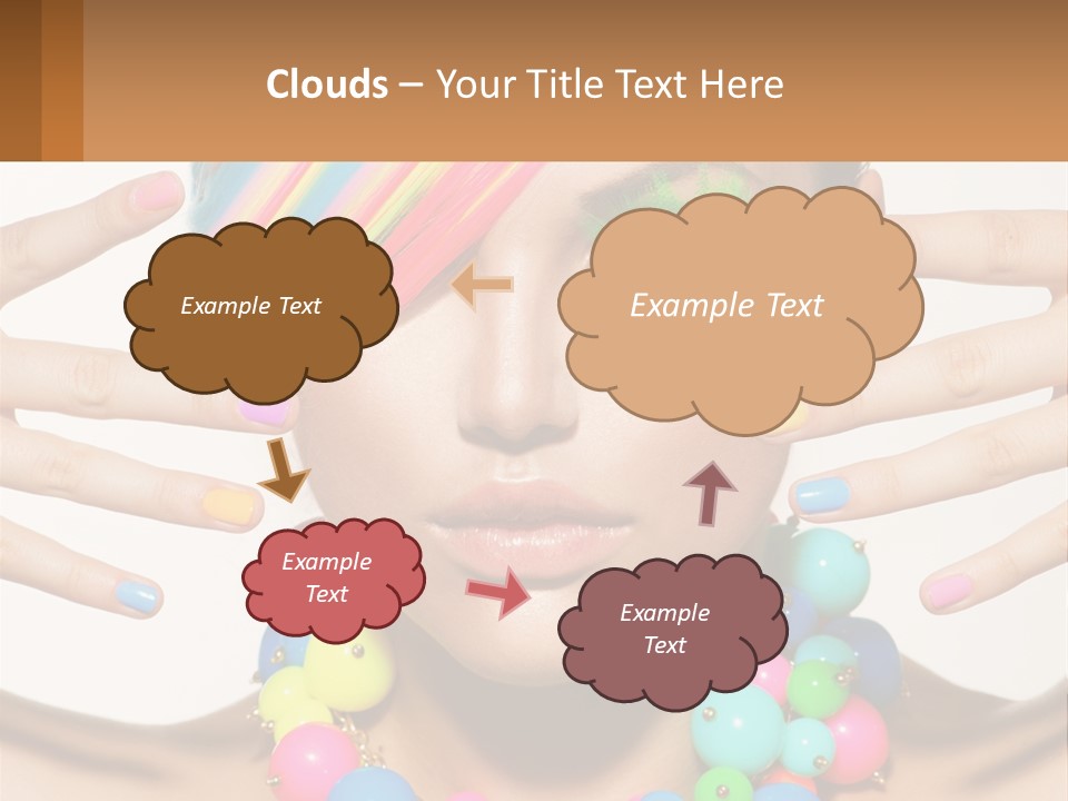 Cube Tall Building PowerPoint Template